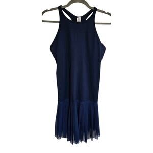 NWT New Balance X J Crew Athletic Tennis Dress Navy Size Large